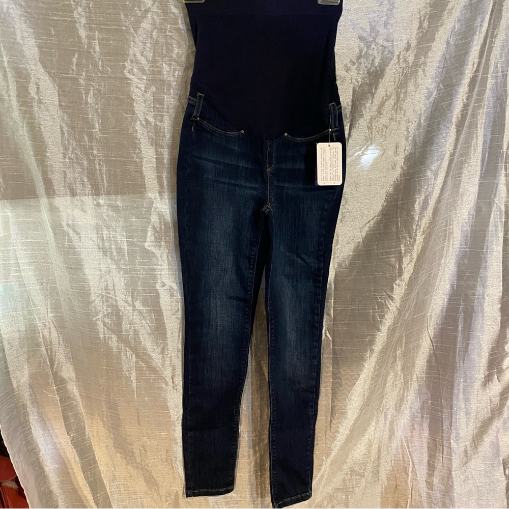 Seraphine NWT Skinny Overbump Jeans SZ 14 fits much much smaller like a 6